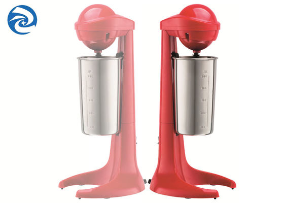 Stainless Steel Double Head Milk Shake Machine 23000rpm 100W Household Electric