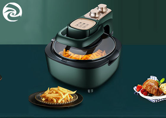 6L Smart Air Fryers 6.3 Quart For Home Dark Green 220V