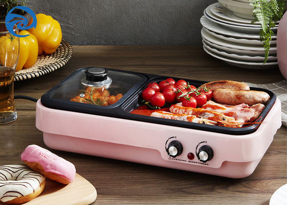 1700W Electric Grills Griddles Skillets 420x230x100mm
