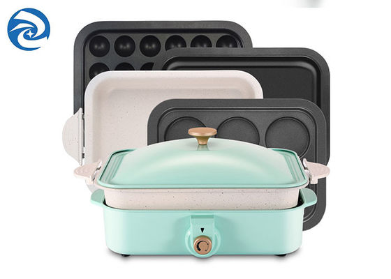 Household Electric Grills Griddles Skillets 220V Multifunctional Cooking Pot 1200W