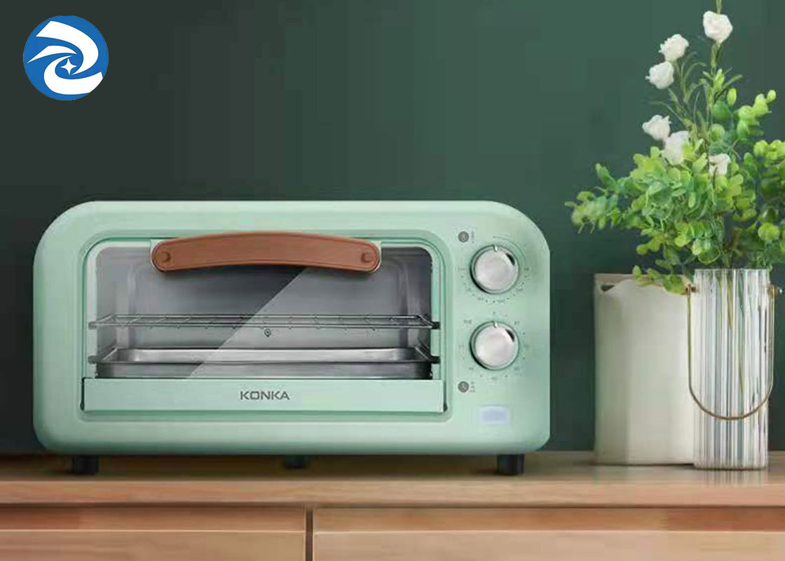 800W 12L Toaster And Toaster Ovens 12.7qt Aluminum Body Stainless Steel Heating Tube