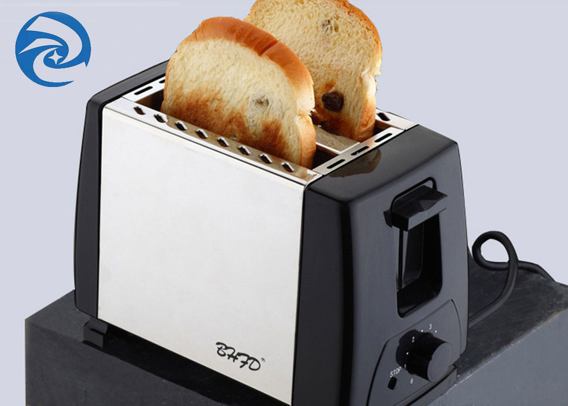 220V 750W Bread Toaster 2 Slice Stainless Steel 6 Speed