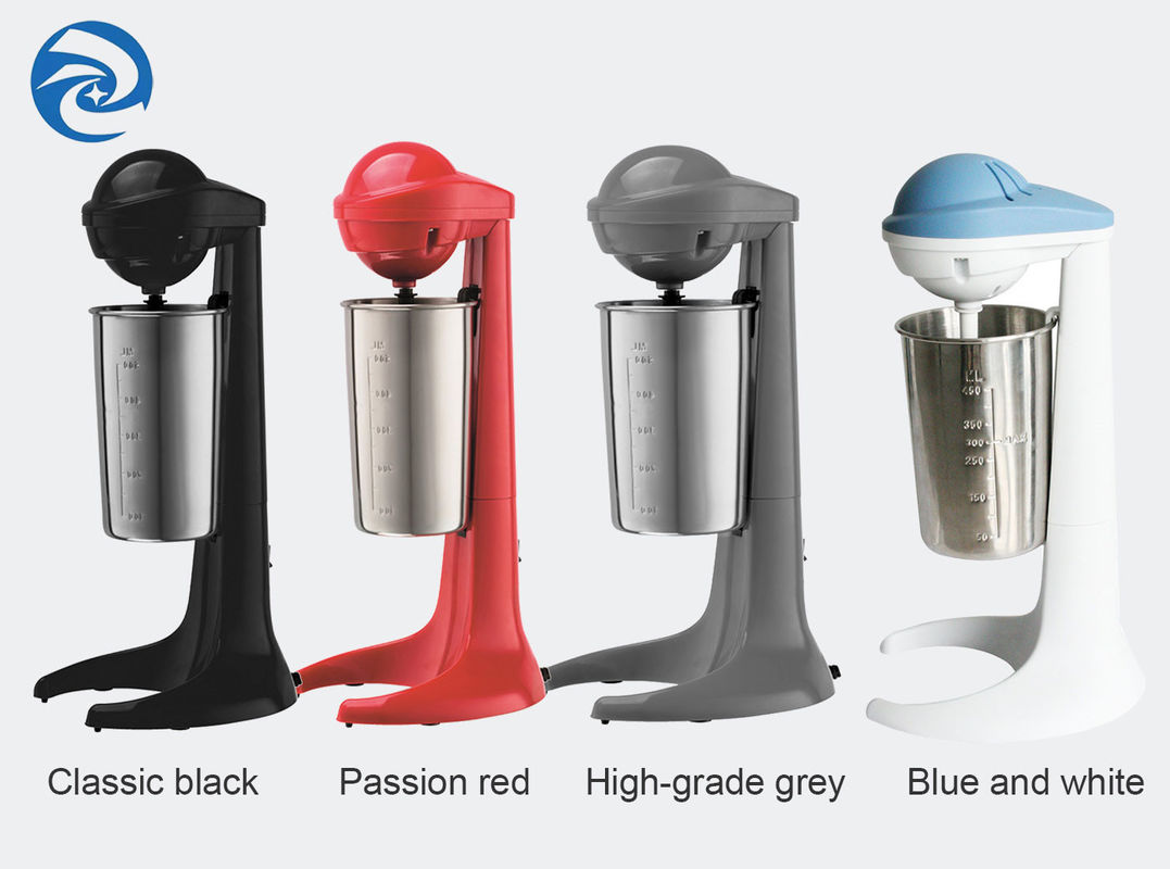 Stainless Steel Double Head Milk Shake Machine 23000rpm 100W Household Electric