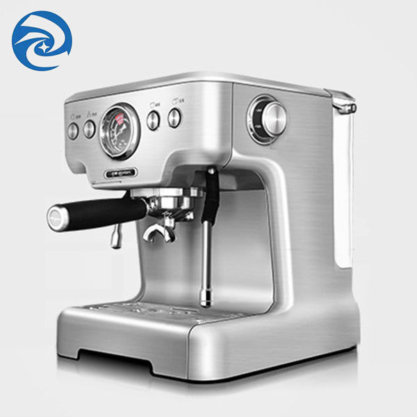 Stainless Steel Small Espresso Coffee Machine 2.7L 1250W
