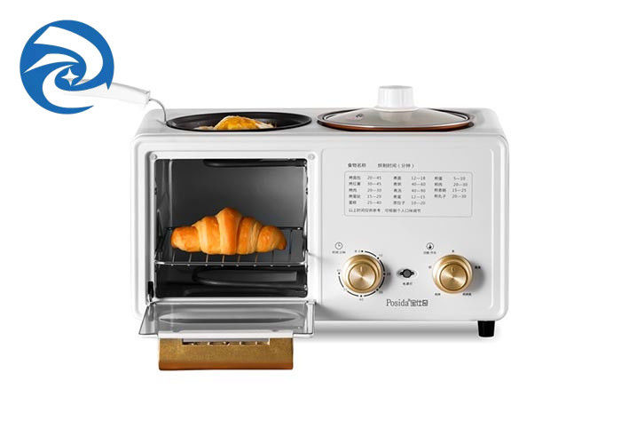 6L Electric Skillet 3 In 1 Multi Cookers , 6.3qt Light Breakfast Machine