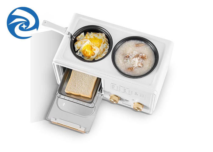 6L Electric Skillet 3 In 1 Multi Cookers , 6.3qt Light Breakfast Machine