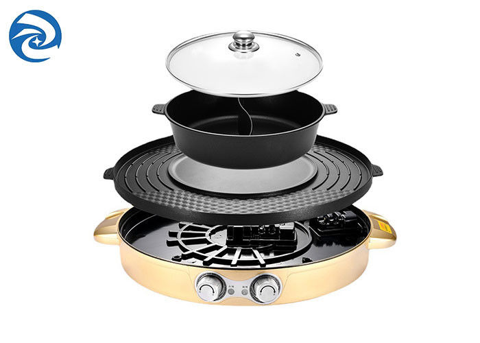 1700W Electric Grills Griddles Skillets all in one 36x11cm