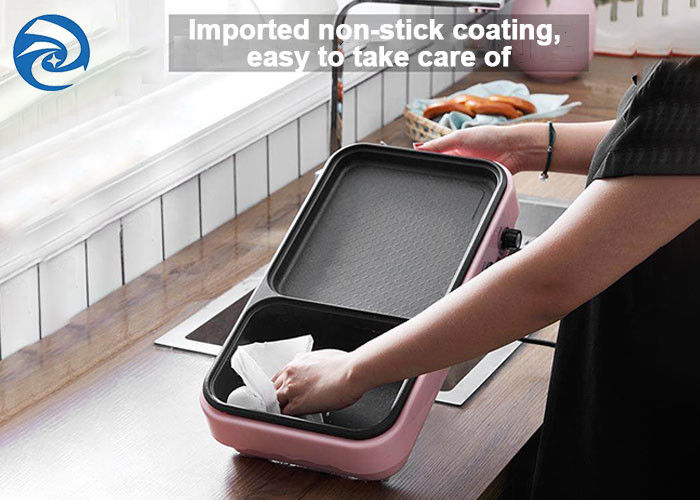 1700W Electric Grills Griddles Skillets 420x230x100mm