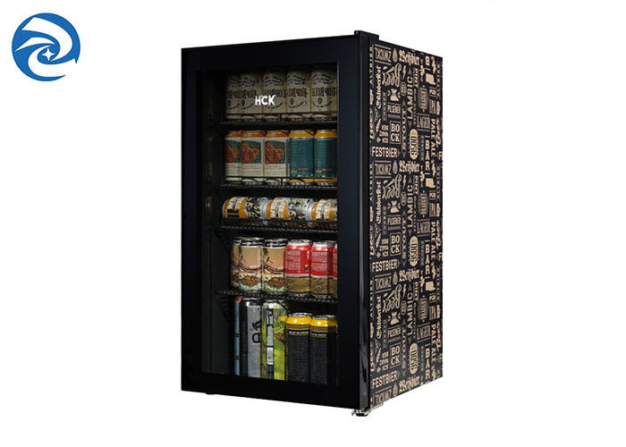 88L Single Door Office Home Mini Fridges , 220V Small Fridge Freezer