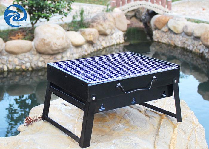 35cm×27cm×20cm Stainless Steel Portable Folding BBQ