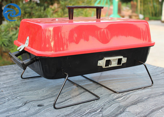 Portable 0.6mm Small Burger Grill 50cm×25cm×23cm
