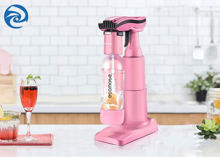 Pink 130x230x340mm Bubble Water Machine Juice Home