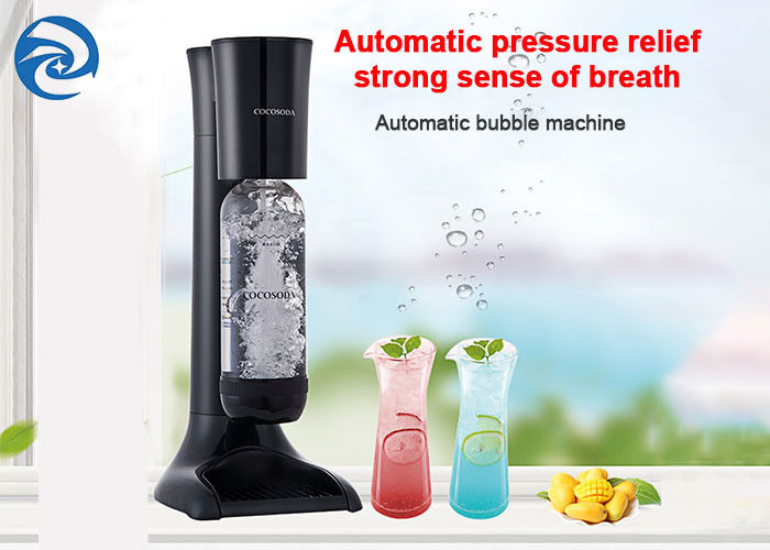 Black 360g Soda Bubble Water Machine Fully Automatic